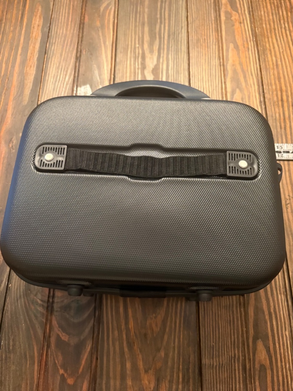 HEYS USA Small Hard-shell Makeup Crossbody Trolley Locking Carry Case Black - Picture 4 of 15
